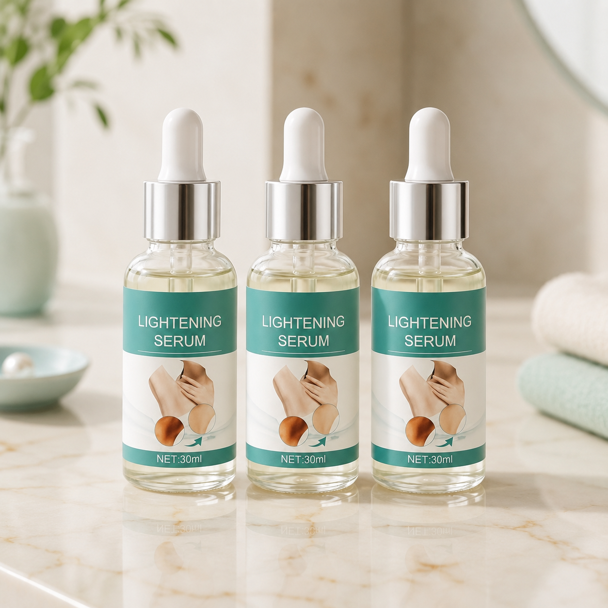 Eveluma Brightening Serum — Underarms, Knees & Inner Thighs